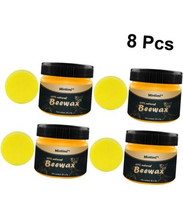Zerodeko 4pc Beeswax Wood Care Kit | Natural Wood Maintenance & Polishing Wax for Furniture - Buy Online on GoSupps.com