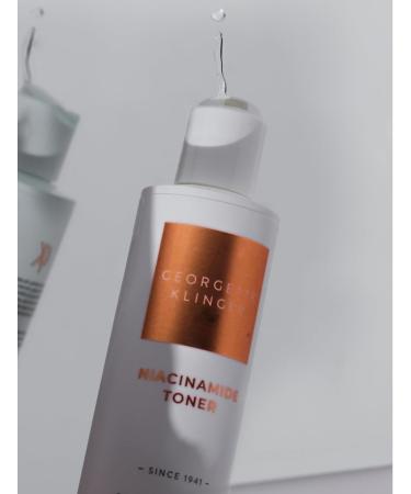 Niacinamide Toner - Clarifying Firming and Alcohol-Free Formula with Salicylic Acid Witch Hazel and White Willow Diminishes Sebum Production and Unclogs Pores - 6.7 oz by Georgette Klinger - Buy Online on GoSupps.com