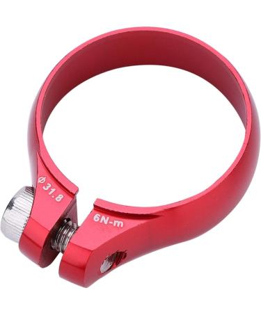 Bicycle Quick Release Seat Post Clamp 27.2mm Red | Aluminum Alloy Bolt Lock - Buy Online on GoSupps.com
