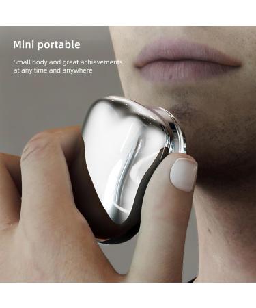 Buy Portable Electric Razor for Men - Mini Shave Wet & Dry Washable Travel Shaver USB Rechargeable | Perfect Gift for Boyfriend & Father (Black - Buy Online on GoSupps.com