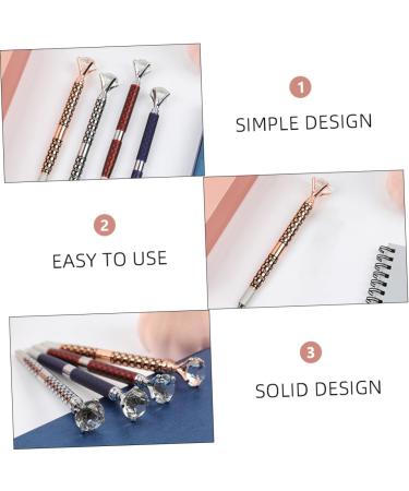 Healeved 3 Embroidery Pen Eyebrow Pen Brow Pencil Makeup Tool Microblading Pen Crystal - Buy Online on GoSupps.com