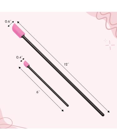 S&T INC. Makeup Spatulas Set - Large and Mini Cosmetics Spatula for Skin Care - 2 Pack Black/Pink - Buy Online on GoSupps.com