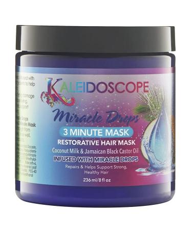 Kaleidoscope Miracle Drops 3 Minute Mask | Restorative Hair Mask 8 fl oz