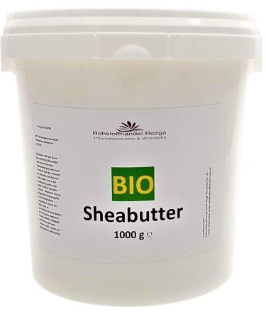 Shea butter ORGANIC 1000 g 100% pure shea butter perfume-free & vegan - Buy Online on GoSupps.com
