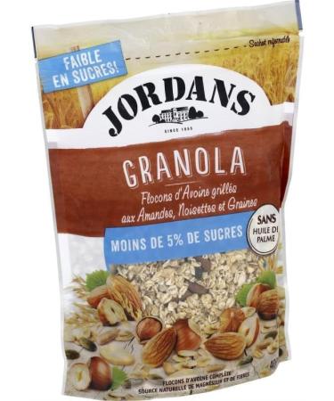 Granola Gourmand Jordans Noisette & Graines - 5% Sucres Naturels - 400g | Petit D jeuner Sain et Savoureux | C r ales et Barres Bio - Le Lot De 3 - Buy Online on GoSupps.com