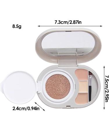  G n rique Cushion Concealer Foundation Air Cushion Bb Cream Makeup Primer Waterproof Formula Breathable Texture Great for Daily Wear Beauty Routine Mom Wife Women All Skin Types - Buy Online on GoSupps.com