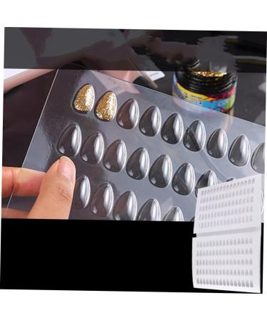 POPETPOP 3 Pcs Nail Color Book Nail Nail Samples Book Manicure Color Display Nail Polish Color Display Colour Chart Nail Gel Nail Color Sample Book White Manicure Tools Abs Acrylic - Buy Online on GoSupps.com