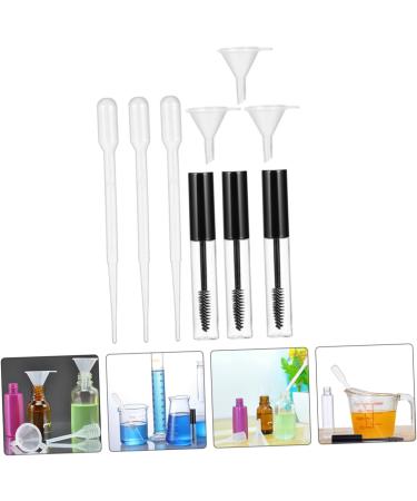 VINTORKY 9 Set Empty Mascara Bottle Lip Balm Bottles Mascara Bottles Empty DIY Lipstick Tubes Transparent Abs - Buy Online on GoSupps.com