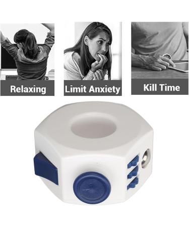 Jauarta Decompression Ring - Sensory Toy for Stress Relief Relaxation & Everyday Use (Blue) - Buy Online on GoSupps.com