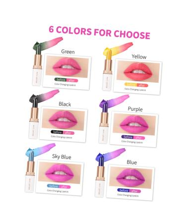 Buy Healeved 6pcs Set: Korean Color Changing Lip Balm & Gloss - Hydrating Lip Plumper & Makeup - International Shipping Available - Buy Online on GoSupps.com
