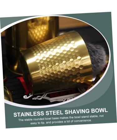 Frcolor 2-Pack Stainless Steel Shaving Soap Foam Shells - Unbreakable Men's Shaving Tools - Buy Online on GoSupps.com