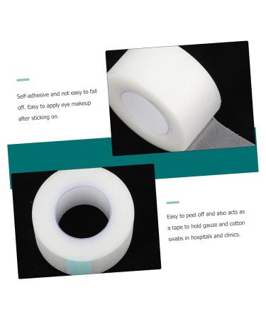 FRCOLOR 8 Rolls White Gaffer Tape Eye Sticky Stirp White Out Tape Lash Tape Eyelid Lift Tapes White Duct Tape Medical Tape Purple Fluffy Headband Body or Easy to Tear Double Eyelid Sticker - Buy Online on GoSupps.com