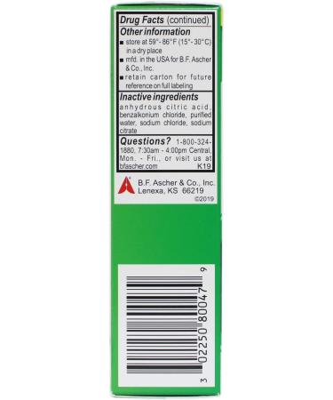 Neo-Synephrine Nasal Spray MILD Formula 0.5oz (Pack of 3) - Fast Nasal Decongestant - Buy Online on GoSupps.com