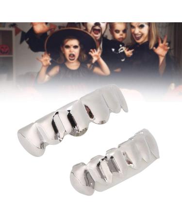 Lizealucky Shiny Teeth Jewelry | Gold-Plated Hip Hop Metal Teeth Accessories for Halloween & Cosplay - Buy Online on GoSupps.com