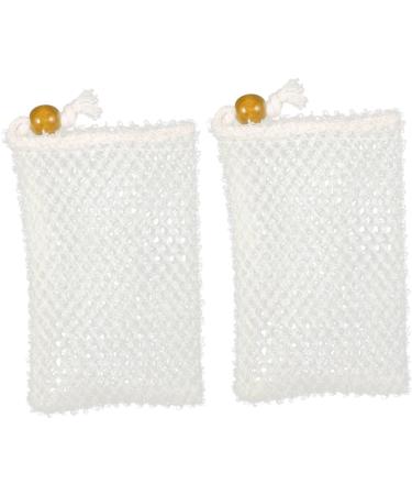 PLAFOPE 2 Pcs Soap Bath Sponge Swirl Bathing Soap Net Handmade Soap Shower Face Sponge Nylon - Buy Online on GoSupps.com