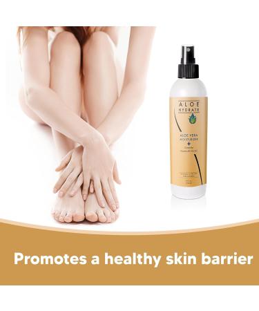 Hydrating Body Lotion Spray with Hyaluronic Acid & Aloe Vera | Moisturize Soften & Nourish Skin International Shipping Available - Buy Online on GoSupps.com
