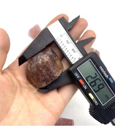 Natural Crystal Rough Natural Crystals and Stones Natural Raw Gemstone Red Strawberry Quartz Crystal Material Stone 300g for Decoration QINTINYIN - Buy Online on GoSupps.com