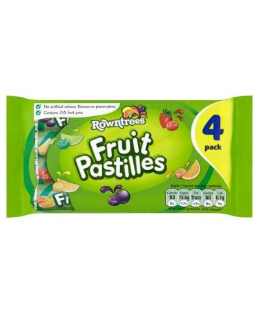 Rowntree's Fruit Pastilles (4x52.5g)