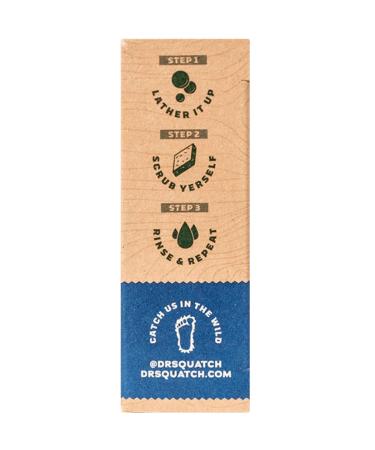 Dr. Squatch Fresh Falls Coconut Bar Soap for Men - 5 oz (Pack of 1) | All Natural, Zero Grit - Buy Online on GoSupps.com