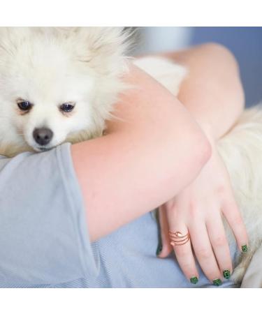 ENERCOPPEX 3500 Gauss Adjustable Magnetic Ring - 99.99% Pure Copper Classic Love Design Rose Gold for Women - Buy Online on GoSupps.com