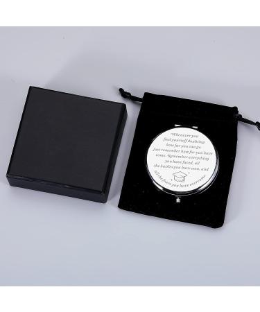 2023 Graduation Compact Mirror - Inspirational Gift for Her, Him, Senior High School, College Grad, Nurse, Master, Ph.D. - Perfect for Teen Boys, Girls, Women, Men, Sons, Daughters - Buy Online on GoSupps.com