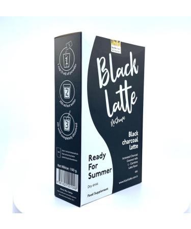 Black Latte to Elevate Your Weight Deprivation Journey Activated Charcoal Coconut Milk Latte Flavor L-Carnitine and Coffee Beans for Remarkable Results in Just a Few Weeks (100g Powder) - Buy Online on GoSupps.com