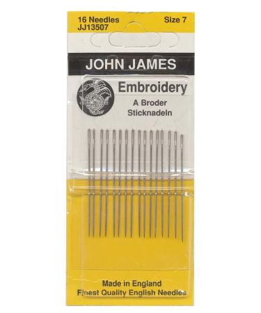Colonial Needle Crewel/Embroidery Hand Needles-Size 7 16/Pkg 1 PACK - Buy Online on GoSupps.com