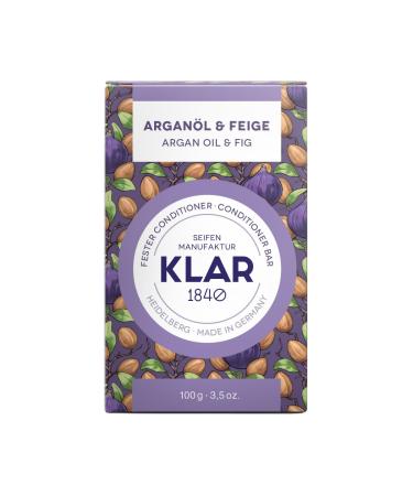 Klar Soaps solid conditioner argan oil & fig 100g (for dry hair) suitable for dry hair 11185 - Buy Online on GoSupps.com
