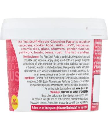 Stardrops The Pink Stuff The Miracle Cleaning Paste Multi Surface Cleaner 850gr 8Pk - Buy Online on GoSupps.com