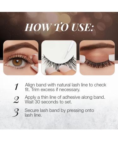 Ardell Naked Lash 433 - Vegan Friendly False Eyelashes Light Volume Short Length - 1 Pair for International Shipping - Buy Online on GoSupps.com
