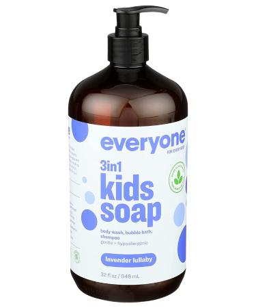 EO Products Everyone Soap for Kids - Lavender Lullaby 32 fl oz - Gentle & Fun! - Buy Online on GoSupps.com