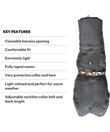 Mudventure Dog Coat ECO Rain Jacket for Dogs - BlackBerry | Durable & Stylish Waterproof Pet Wear 25 - Buy Online on GoSupps.com