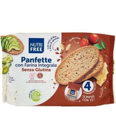  Italian Gourmet E.R. Nutrifree Panfette with Whole Flour gluten-free bread with whole buckwheat flour pack of 340 g + box of 400 g Italian Gourmet Pomodoro Pulp - Buy Online on GoSupps.com
