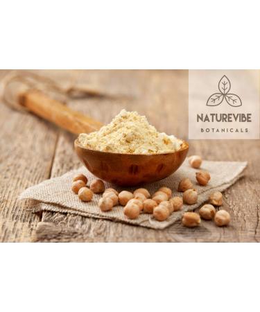 Naturevibe Botanicals Organic Chickpea Flour 2Lb - 32oz | Ideal for Cooking - Buy Online on GoSupps.com