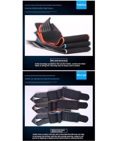 Adjustable Ankle Brace for Sprains & Plantar Fasciitis - Support for Sports & Recovery | Compression Ankle Wrap for Men & Women (Green - Buy Online on GoSupps.com