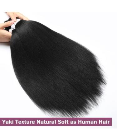 Pre stretched Braiding Hair 14 Inch 3Packs Black - Kanekalon Braiding Extensions - Buy Online on GoSupps.com