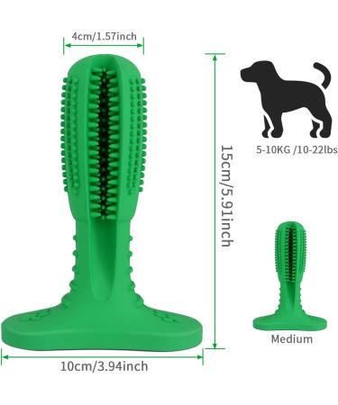 Bestbuy Dog Toothbrush Stick-Puppy Dental Care Brushing Stick Effective Doggy Teeth Cleaning Massager Rubber Bite Resistant Chew Toys for Dogs - Buy Online on GoSupps.com