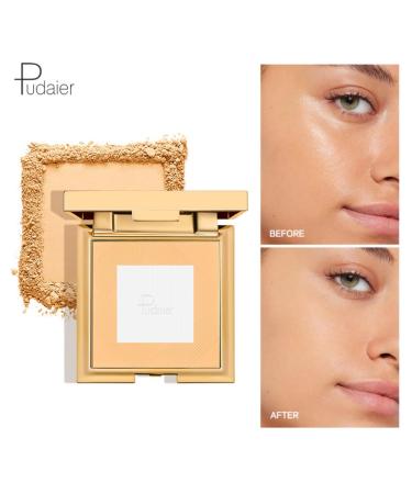 Oil Control Face Pressed Powder - Waterproof Matte Translucent Setting Powder for Oily Skin & All Skin Types (#03) - Shine Free Touch-Proof Soft Finish - Buy Online on GoSupps.com
