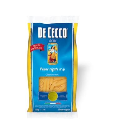 Pasta Penne rigate n 41 500 gr. - De Cecco