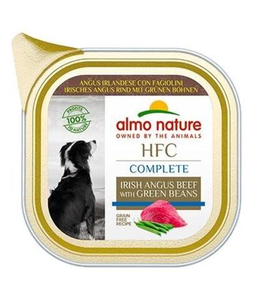 Almo Nature Made in Italy for Dogs - HFC Complete with Irish Angus and Green Beans, 85 g