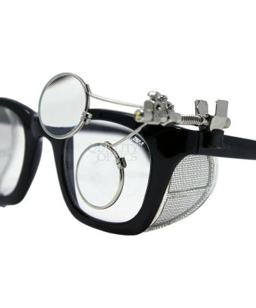 Quality Optics USA 2 Lens Clip-On Eye Loupe Magnifier - Magnifying Glass - Buy Online on GoSupps.com