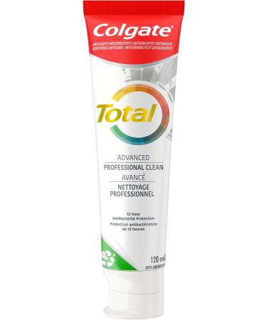 Colgate Total Advanced Professional Clean Toothpaste Multi-Benefit Teeth Whitening Toothpaste That Deep Cleans In Hard To Reach Areas 120 mL - Buy Online on GoSupps.com