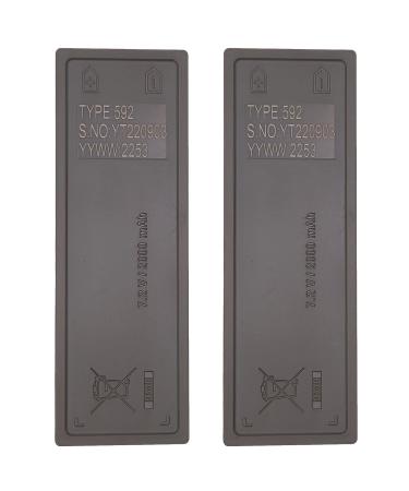 2Pcs 7.2V 2000mAh Replacement Battery for Scanreco 16131 590 592 960 BS590 Cifa EA2512 Effer Fasse Fassi FBS590 RSC7220