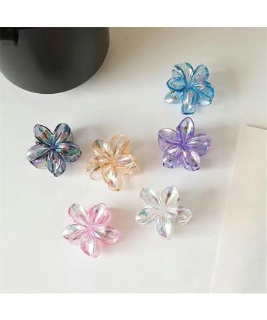 Hair clips Claw Clips 1 Pc Shine Flower Hair Claws Women Girls Beach Sweet Hair Clips Girls Hair Crab Barrettes Hair Accessories-4-A(Pour) - Buy Online on GoSupps.com