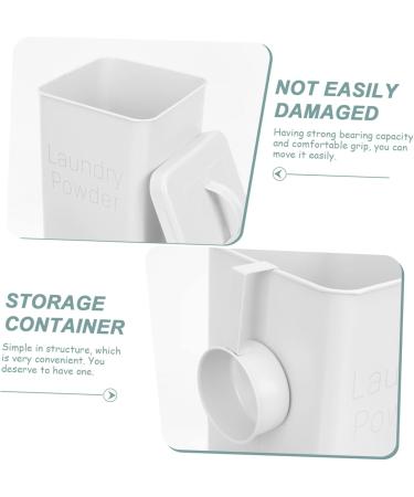 Healifty 1 Set Washing Storage Bucket Lotion Dispenser Household Iron Bucket Fabric Softener Dispenser 23X15.5CM White - Buy Online on GoSupps.com