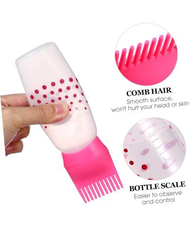 iplusmile 2 pi ces Bouteilles de pour Cheveux avec chelle Applicateur de Coloration Capillaire pour Usage Domestique et Salon Rose - Buy Online on GoSupps.com