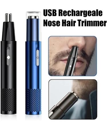 Buy Electric Nose Hair Trimmer for Men - USB Rechargeable Professional Ear & Nose Trimming Tool - Buy Online on GoSupps.com