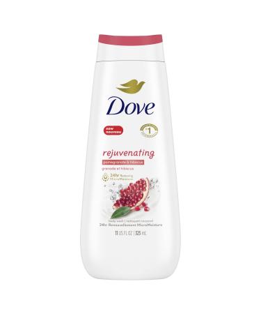 Dove Rejuvenating Body Wash for renewed healthy-looking skin Pomegranate & Hibiscus gentle body cleanser nourishes and revives skin 325 ml