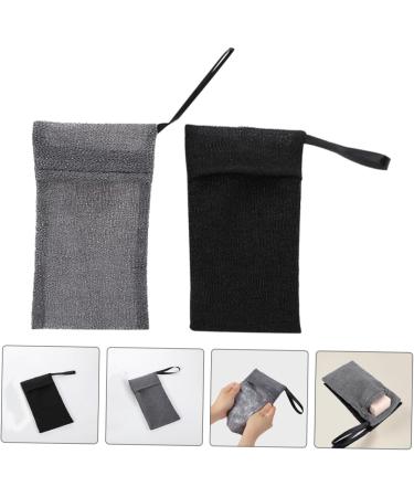 VINTORKY 2pcs Bath Bag Exfoliating Soap Bag Soap Sleeve Soap Saver Bag Soap Bar Bag Soap Bar Pouch Nylon - Buy Online on GoSupps.com