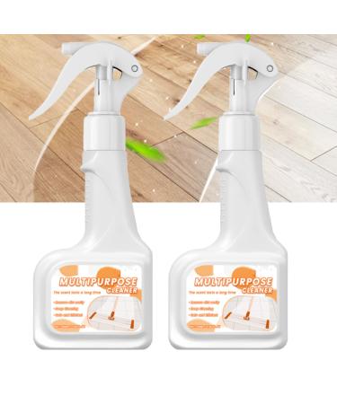Multi-Purpose Gentle Formula Wood Cleaning Spray Wood Floor Cleaner Multipurpose Cleaner Best Cleaner for Wood Cabinets Wood Table Wood Furniture (2PCS)